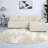 Compression Cloud Sectionals, 96 Inch Plush Modern Sofa For Home