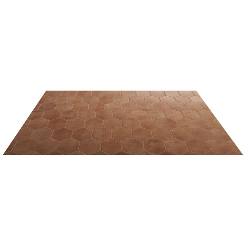 Morocco 4x8 Picket Matte Porcelain Tile, Terracotta, No Pattern