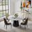 Silva Stapp Modern Contemporary Upholstered Dining Chairs, High Back Armchairs-1661294672