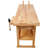 60-Inch Rubber Hardwood Workbench With 4 Drawers