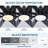 84 In Super Large Black Ceiling Fan With Remote Control 8 Blades