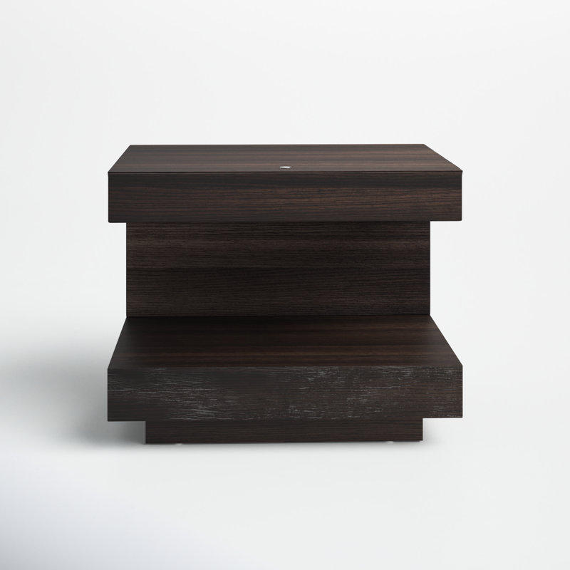 Stearns 1 - Drawer Nightstand, Brown Oak