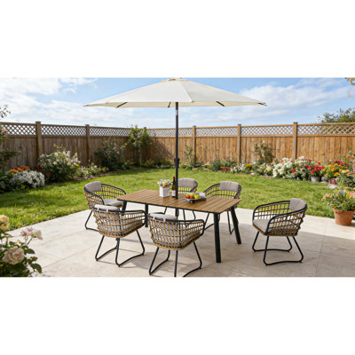 30.12 " W Patio Sectional Set