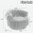 45.9"W 360° Swivel Accent Barrel Chair-904510353