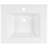 21'' x 18'' White Rectangular Vitreous China Drop-in Bathroom Sink with Overflow-101986763
