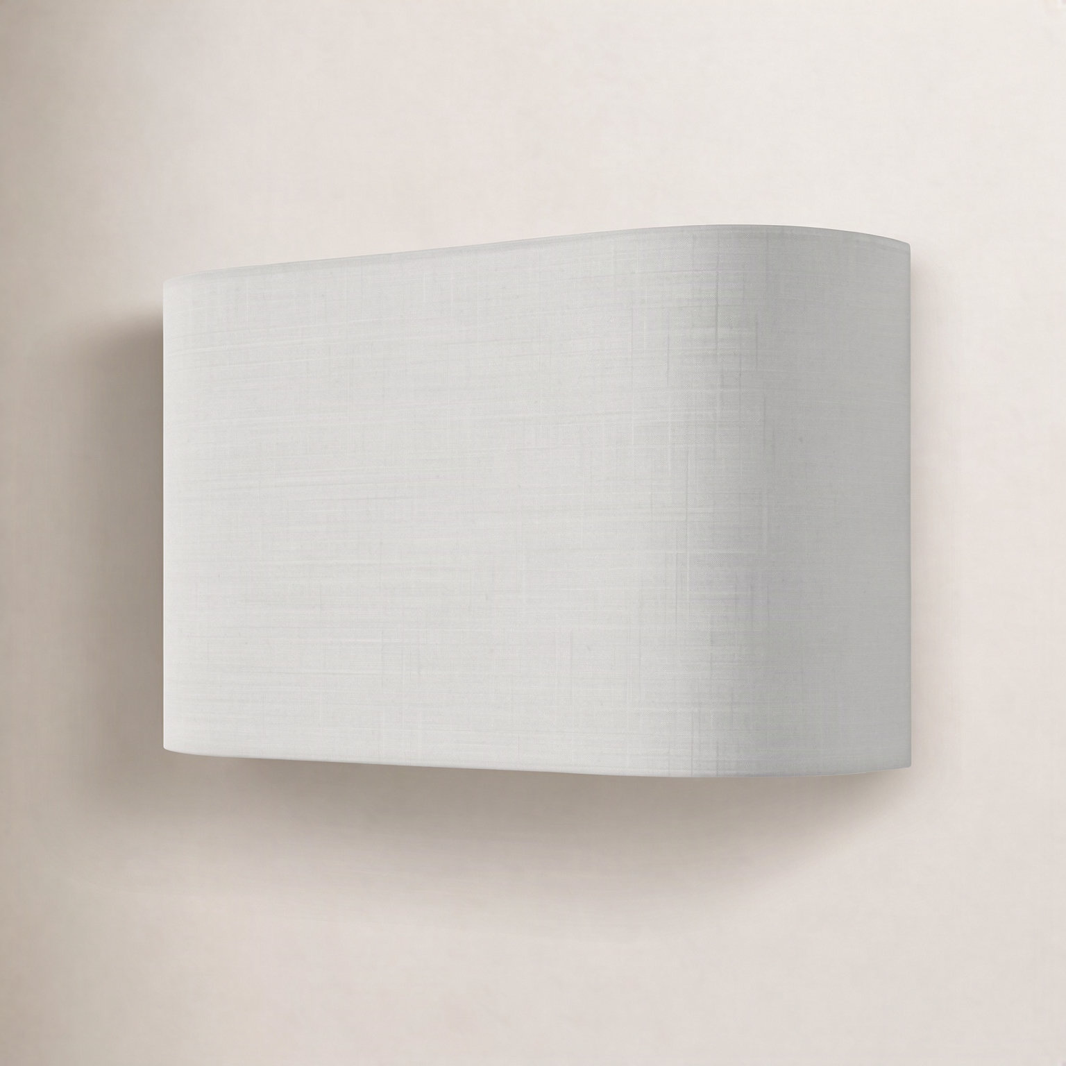 Cress Single Light Flush Mount Sconce, Oatmeal 