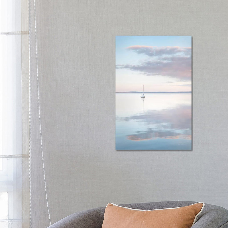 Sailboat In Bellingham Bay II by Alan Majchrowicz - Wrapped Canvas Print, 66.04 cm H x 45.72 cm W x 3.175 cm D