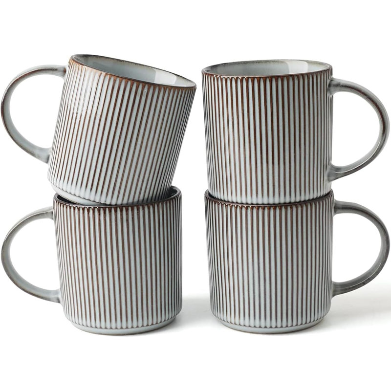 Delaenie Stoneware Coffee Mug, Smoky Blue