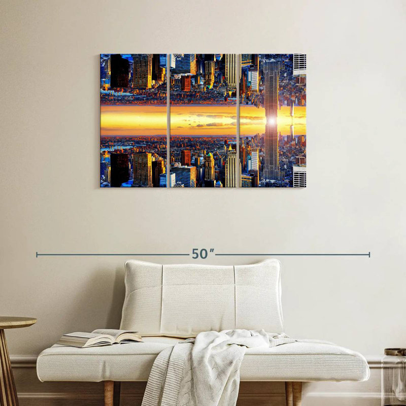 Sireci NYC Double Sided, 24" H x 38" W