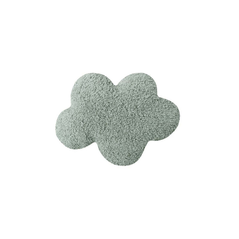 Clouds Novelty Pillow Cover & Insert, Blue Sage