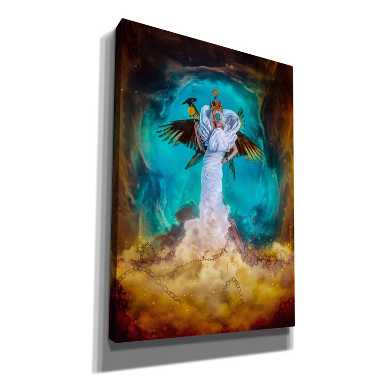 « empire of nothing », reproduction d’impression sur toile tendue, H 26 po x l 18 po