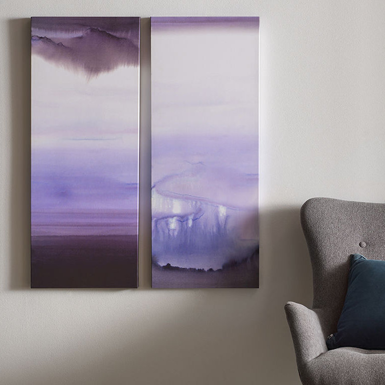 Serene Blue Haze Print