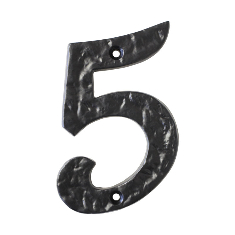 Numéro de maison 4 po, 5