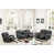Similicuir gris anthracite est en rupture de stock
