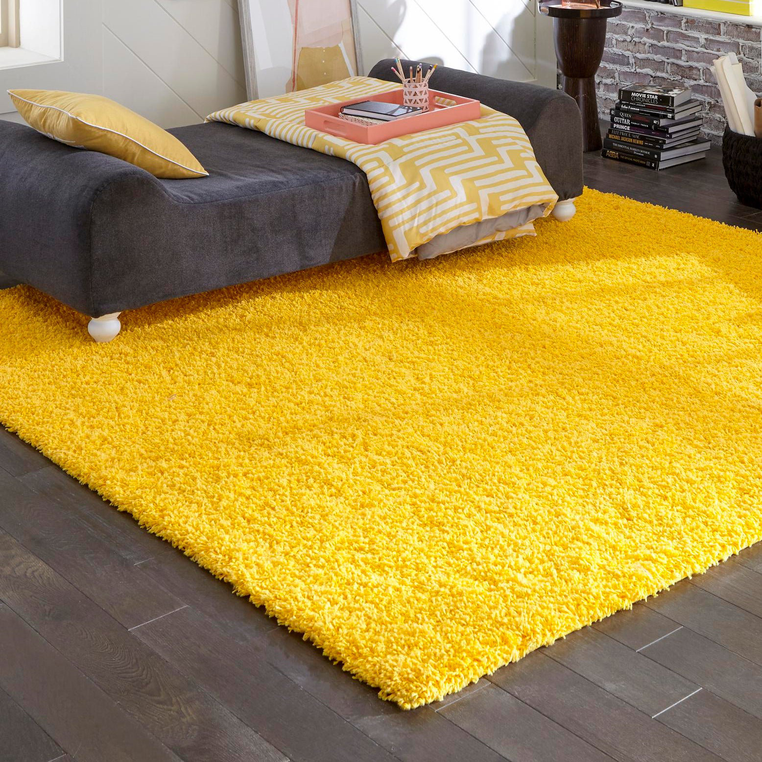 Ebern Designs Angeline Solid Color Rug & Reviews Wayfair