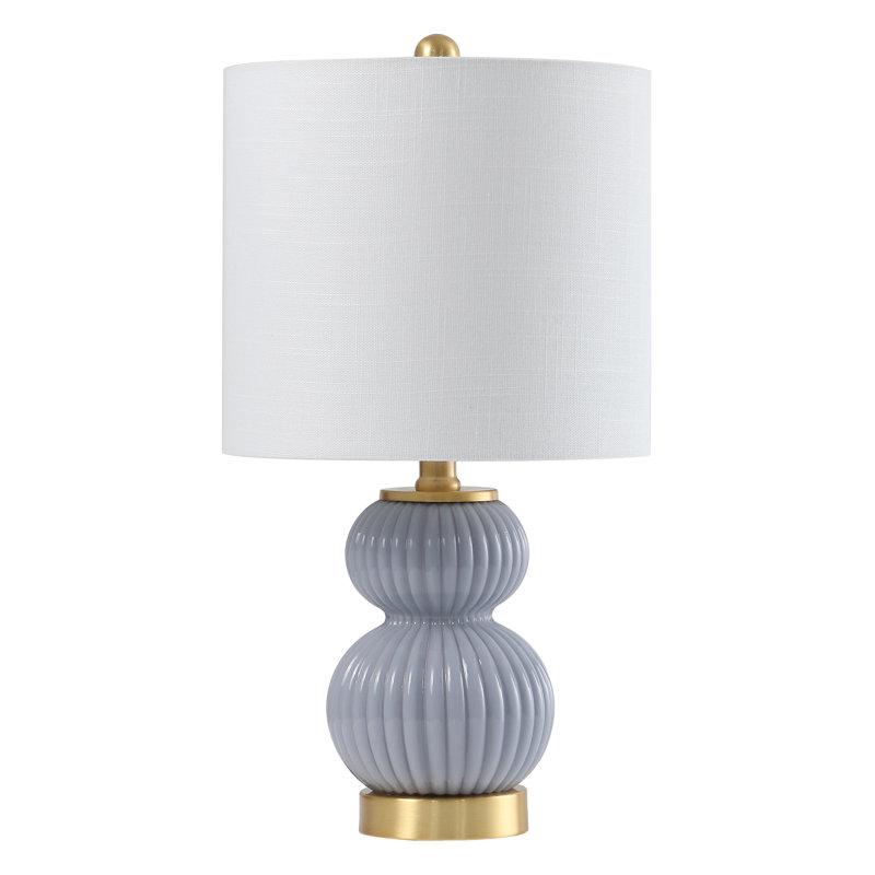 Lampe de table 20 po Exmore, Gris