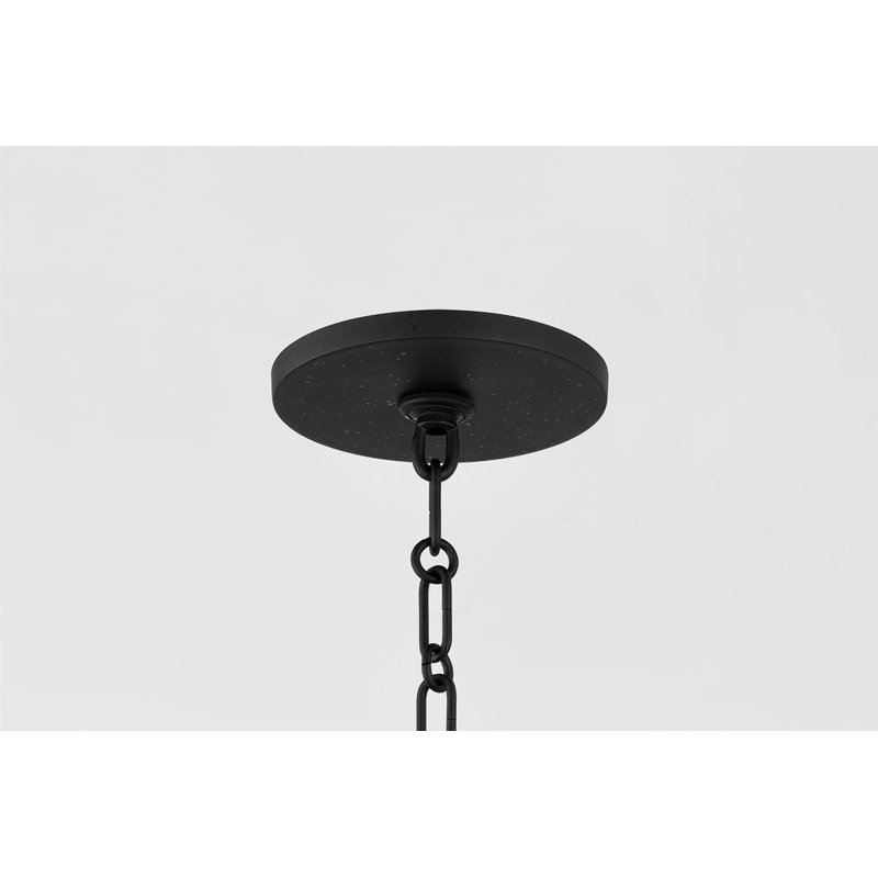 Lanterne Delia, Fer vieilli, H 29,75 po x l 17 po x P 17 po