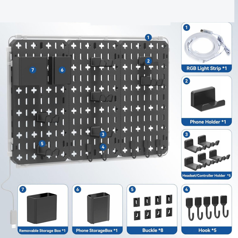 Plastic Wall Organizer