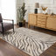 Tapis taupe / gris clair à imprimé animalier Edsel-1761034879