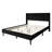 Glam Wingback Platform Bed-15261866-15261871