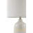 Ceramic Table Lamp with Linen Drum Shade-852160075