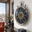Horloge murale avec engrenages en mouvement réel The GEears