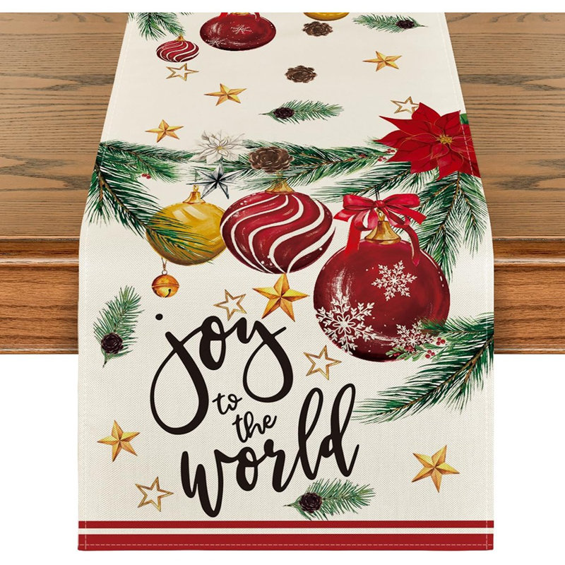 Chemin de table Joy To The World