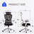 Ergonomic Office Chair With Adjustable Lumbar Support, Tilt Lock, 3D Armrests-1348397654