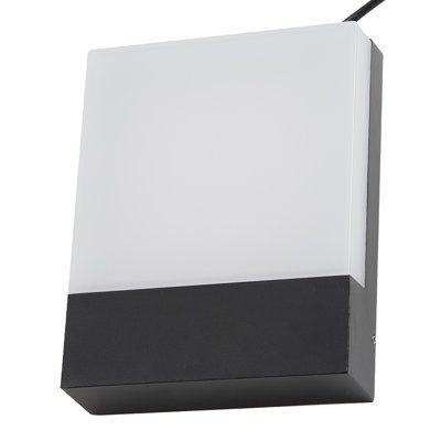 Matte Black Outdoor Sconce