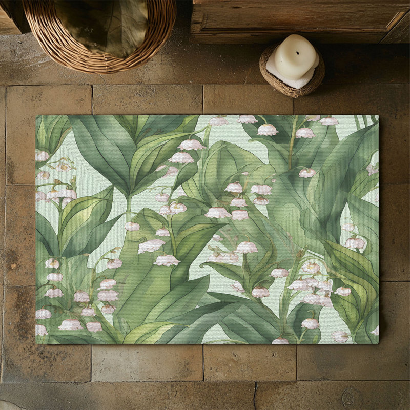 Tapis tressé Petal Flow, Rectangulaire 3 pi x 5 pi