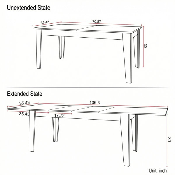 Dimensions du produit