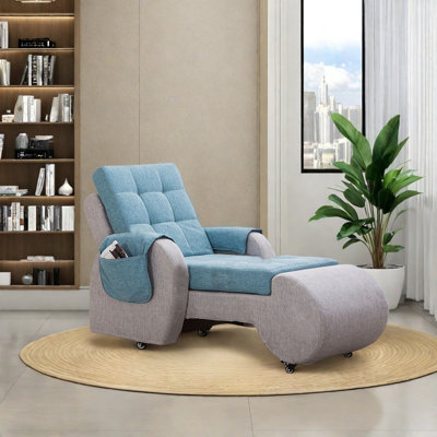 High-quality pine wood lounge chair
