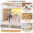 Triple Bed, Upper Bunk Is Full Size, Lower Bunk Is Twin Size, With 8 Storage Drawers, 3 Open Storage Boxes And 3 Open Shelves, Led Lights, Safety Rails And Ladder, Metal Base, White-751576932