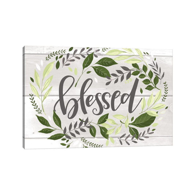 Blessed by Loni Harris - Wrapped Canvas Gallery-Wrapped Canvas Giclée, 20.32 cm H x 30.48 cm W