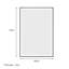 Armster Metal Rectangle Wall Mirror-1937415995