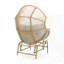 Fauteuil oscillant d'extérieur en osier-1991034456