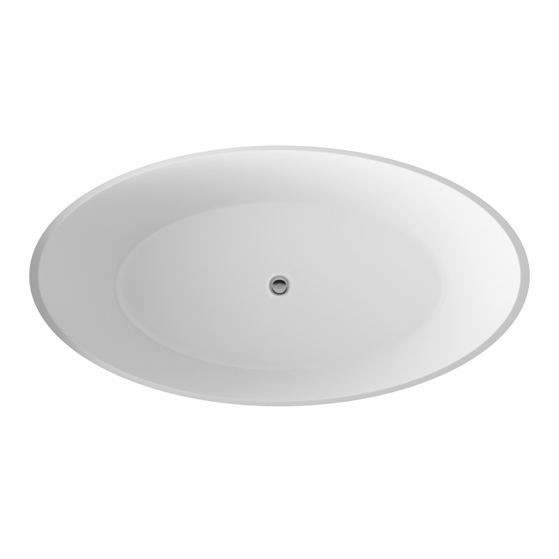 Grace 1510mm x 760mm Soaking Acrylic Bathtub