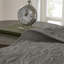 Reversible Bedspread Dark Grey Queen - Demonstrates Quilting And Pre-Washed Cotton Filling For A Charming Bedroom, Includes 2 Shams Bed Combines Textured Comfortable Bedroom Night,