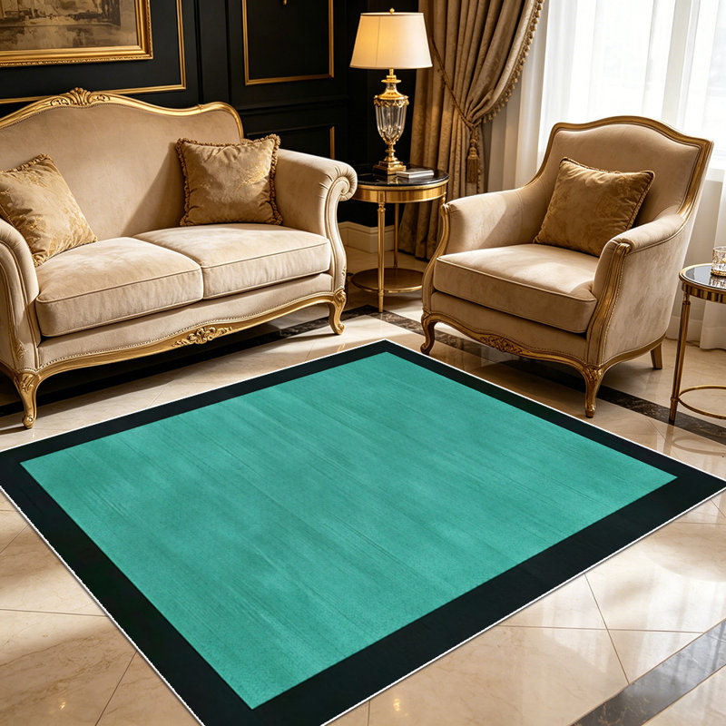 Modern minimalist plain pattern carpet, soft and easy to clean, suitable for living room, bedroom, dining room, study, office, and other multi-scene settings