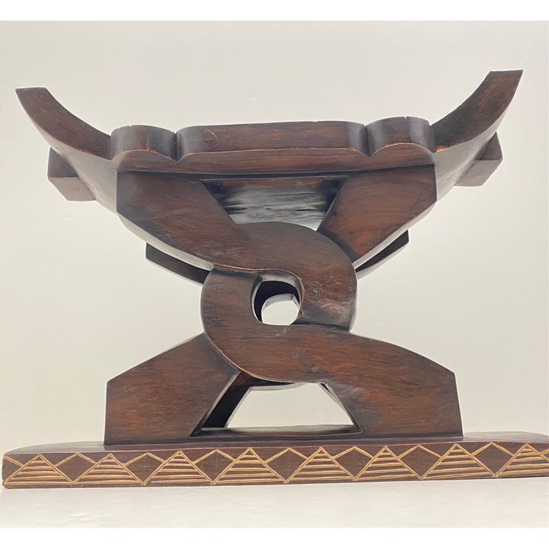 Tabouret d'appoint en bois massif