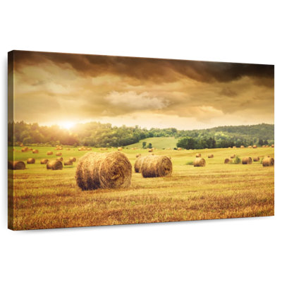 Kerrick Golden Hay Bales
