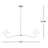 Glinda 2-Light Chandelier