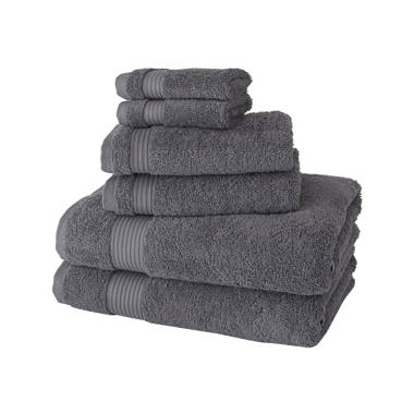 Chaps Bath Towels 6-Piece Sets for Bathroom - Ring Spun Cotton
