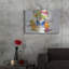 Art mural en métal bleu 36 "x 24" par Annelein Beukenkamp-690593110