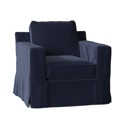 Fauteuil à housse recouverte de 37 po de largeur McAlester
