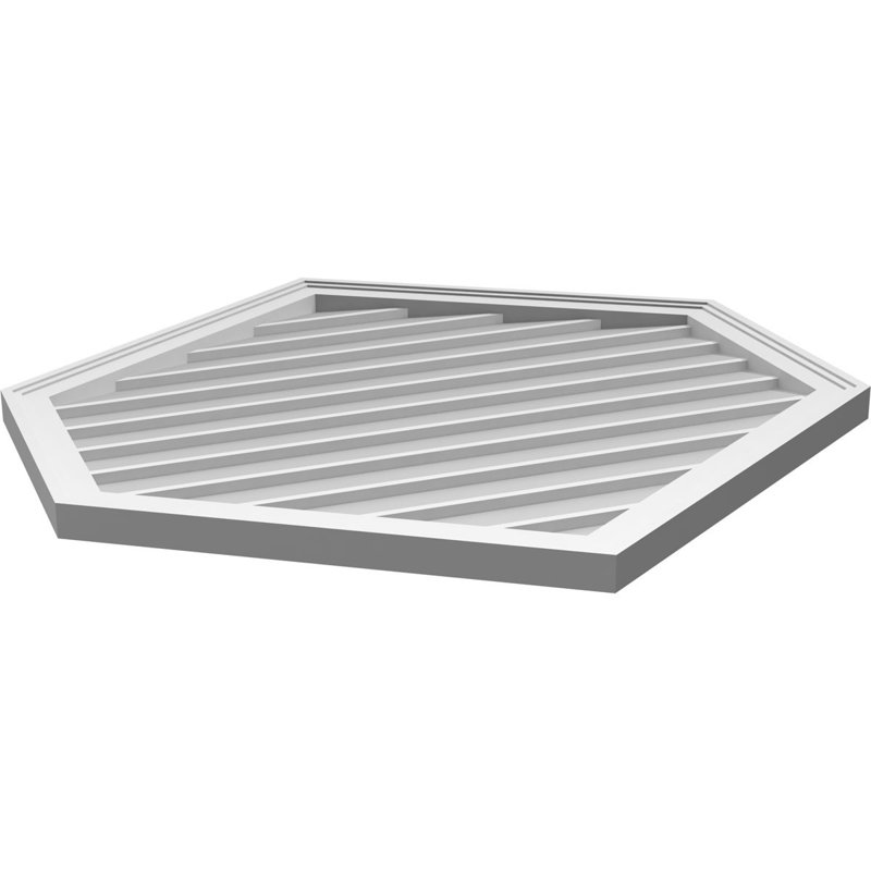 Pente verticale verticale en uréthane 6 pi, H 38 po x l 36 po x P 1,50 po
