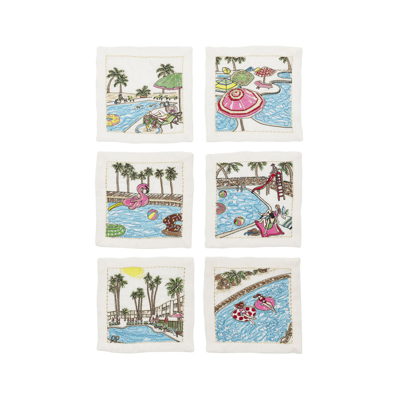 Pool Day Cocktail Napkins