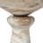 Charnae Marble Top End Table