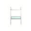 Wyatt Console Table with Glass Shelf-60946132