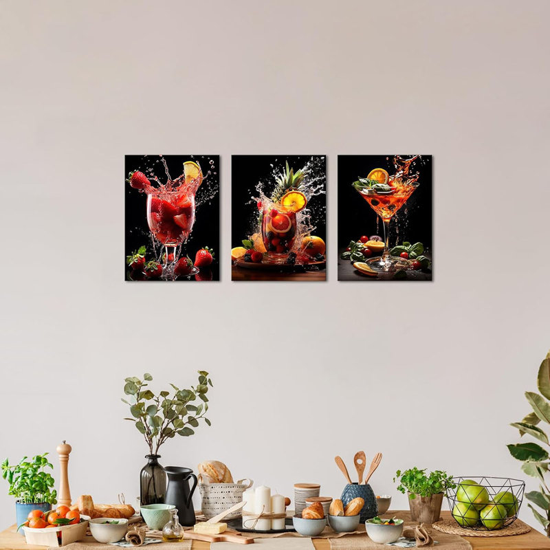 3 Piece Wrapped Canvas Print